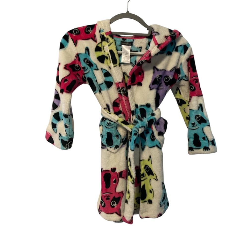 Cuddl duds kids size small (6X) robe